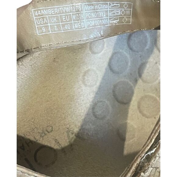 Vionic AMBER ADJUSTABLE SANDAL size US 9 in Gold Cork - Picture 7 of 8